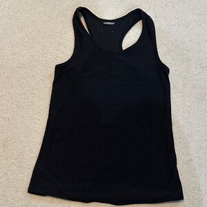 Oiselle sz 6 Lux Black Racerback Tank Top